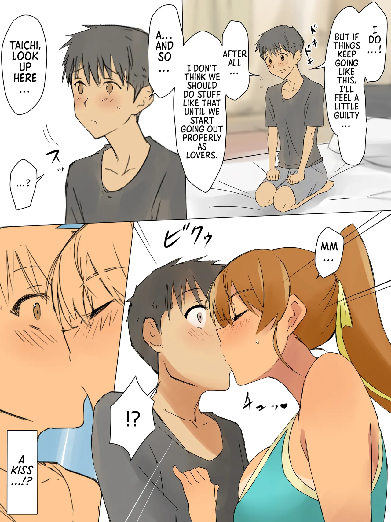 A Story About Using Hypnosis to Make the Childhood Friend Who Was Like an Older Brother to Me into My Lover Chapter 1 - page 34